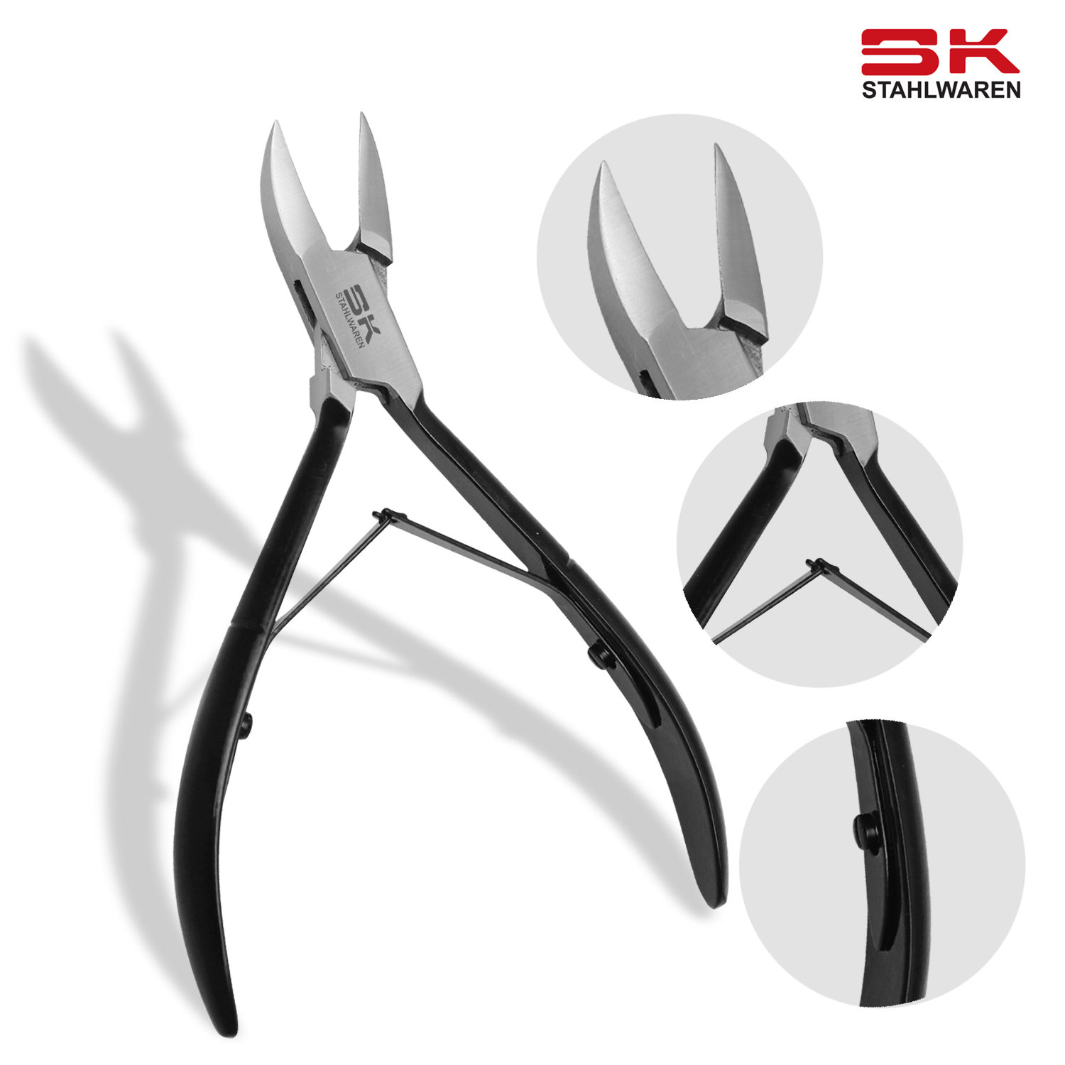 Ingrown Toe Nail Nipper Coated Black